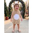 thumbnail image 5 of RUINIXCW Kids Toddler Christmas Deer Costume Newborn Baby Girl Boy Cosplay Outfit Infant Fall Winter Clothes Warm Fleece Sleeveless Vest Top Hat Set, 5 of 10