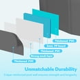 thumbnail image 3 of Piscina plegable Sloosh para perros y niños, color gris, 160 x 30 cm, 3 of 8