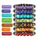 thumbnail image 1 of Xihbxyly Pulsera Curativa, Pulsera Elástica de Cuentas de Piedra Volcánica, Pulsera de Aleación para Aliviar El Dolor, Unisex, Regalo Familiar, Accesorio de Terapia Natural., 1 of 2