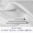 thumbnail image 4 of Juego De Sábanas Matrimonial 100% Microfibra Modelo Blanco, 4 of 4