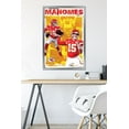 thumbnail image 6 of NFL Kansas City Chiefs - Patrick Mahomes II 20 Wall Poster, 22.375" x 34", Framed, 6 of 6