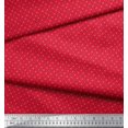 thumbnail image 3 of Soimoi Poly Georgette Fabric Dot & Heart Small Printed Craft Fabric by The Yard 42 Inch Wide, 3 of 3