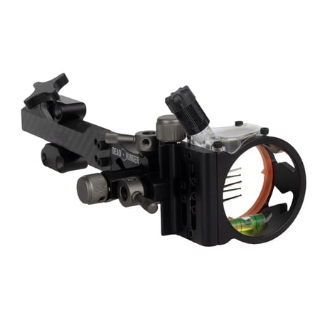 Dead Ringer Tackdriver Carbon DT Black Series Bow Sight with Alloy Frame and