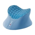 thumbnail image 2 of Almohada de almohada de gel para almohadilla de cuello de gel, almohada ergonómica de la mesa, almohada de viaje de espuma de memoria para coche de azul, 2 of 8