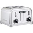 thumbnail image 3 of Cuisinart 4-Slice Metal Classic Toaster - Brushed Stainless (CPT-180) with 1 Year Extended Warranty, 3 of 8