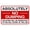 Warning Sign 5, variant on ANSI WARNING Do Not Enter When Light Is Flashing Carbon Gas Line Safety Metal Tin Sign 8"x12" - Flashing Light No Entry Sign