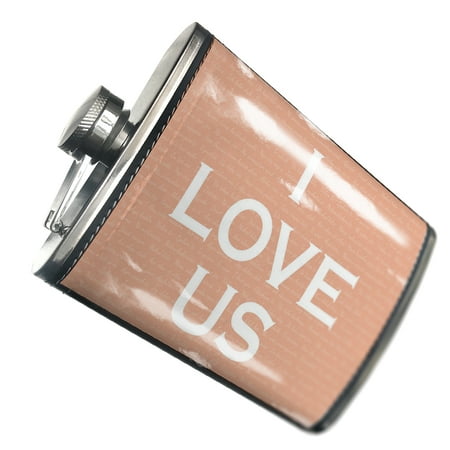 

NEONBLOND Flask I Love Us Valentine s Day I Love You Pink