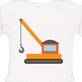 thumbnail image 4 of Inktastic Kids Construction Crane Boys or Girls Long Sleeve Baby Bodysuit, 4 of 5