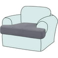 thumbnail image 1 of Housse de Coussin Extensible pour Canapé 1 Pce (1 Ivoire), 1 of 6