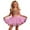 Red-1, variant on Bigetiay Girls Ballerina Tutu Skirt, Colorful Pom Poms for Halloween Party & Dance, Size 1-2 Years