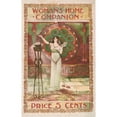 thumbnail image 2 of Martin Justice 11x14 Black Ornate Wood Framed Double Matted Museum Art Print Titled: Woman's Home Companion (1897), 2 of 5