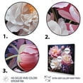 thumbnail image 3 of Designart "Peonies In Asian Painting II" Asian Floater Framed Canvas Art Print, 3 of 7