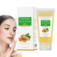 Turmeric Clearing Face Wash Gel Paraben Free Acne Treatment Foaming
