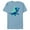 Ocean Blue, variant on Disney Frozen 2 Cute Salamander Bruni T-Shirt- Short Sleeve Blended T-Shirt for Adults - Customized-Graphite Snow Heather