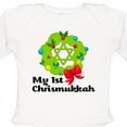 thumbnail image 4 of Inktastic My First Chrismukkah Boys or Girls Long Sleeve Baby Bodysuit, 4 of 5