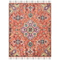 thumbnail image 2 of SAFAVIEH Aspen Nikeisha Geometric Floral Wool Area Rug, Red/Gold, 9' x 12', 2 of 7