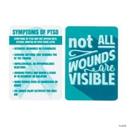 PTSD Awareness Wallet Cards - 36 Pc., Birthday, Stationery, 36 Pieces