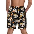 thumbnail image 4 of Haiem Flower Fox Mens Swim Trunks with Compression Liner 2 in 1 Swimming Shorts Stretch Swimwear Quick Dry,Board Shorts-XX-Large, 4 of 9