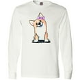 thumbnail image 3 of Inktastic Corgi Puppy Girl Long Sleeve T-Shirt, 3 of 5