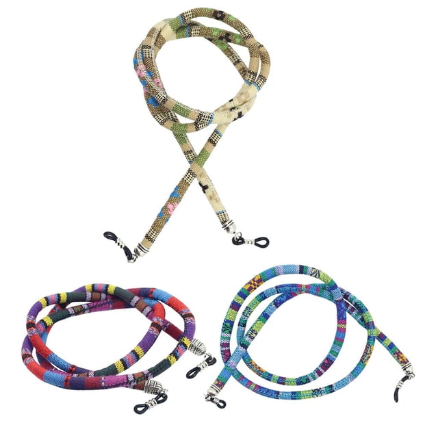 Cordón Fernando Correa para El Cuello Retenedor Gafas de Anteojos Antideslizantes 3pcs