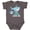 Charcoal Grey, variant on Inktastic My Big Sister Loves Me with Cute Sharks Boys or Girls Baby Bodysuit