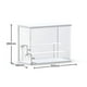 thumbnail image 4 of Expositor de acrílico, vitrina transparente, protección antipolvo para objetos de colección, caja de acrílico, organizador de mostrador 3 niveles, 4 of 4