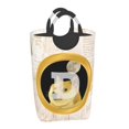 thumbnail image 6 of DouZhe 50L Rectangular Laundry Basket, Cryptocurrency Doge Coin Prints Waterproof Foldable Laundry Hamper with Aluminum Handles, 6 of 6