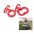 thumbnail image 5 of 4piezas Mini Gancho Aluminio Rojo Colgar Olla Mochila Camping Tienda, 5 of 5