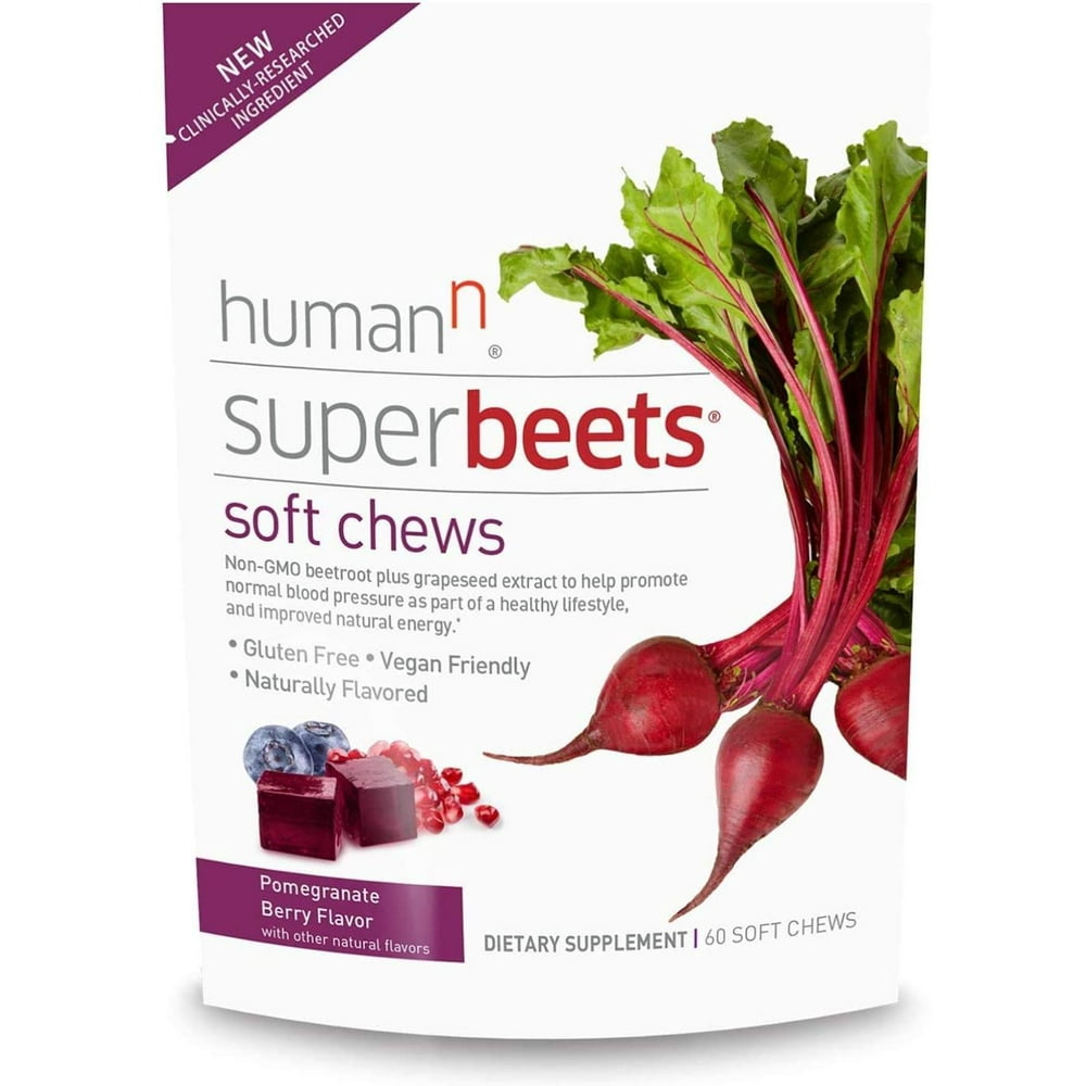 HumanN SuperBeets Soft Chews Pomegranate Berry By Visit the HumanN