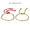 thumbnail image 4 of Minnieouse con cuentas Cadena de cuerda Muñequera Multiusos Pierna Cobre Dulce Regalo Amistad Ligero Atractivo Bandas de cuentas Ropa, zapatos y accesorios Miscelánea Rojo, 4 of 6