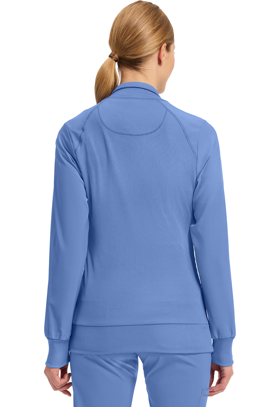 Infinity Cherokee Zip Front Scrub Jackets for Women, 4-Way Stretch Fabric, 2391A