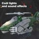thumbnail image 2 of LED Transforming Dinosaur Helicopter Toy,Automatic Transform Cars With Music, 2 of 5