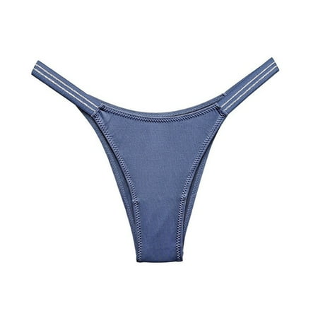 

QWZNDZGRNew fashion ice silk T-shaped underwear women s low waist hip lifting fitness t-pants sexy women panties