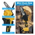 thumbnail image 5 of Electric chain saw,Handheld Chain Inch Portable 6 Chain Saw 2 Batteries With Portable Handheld Wood Branches, 5 of 7