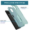 thumbnail image 6 of For Samsung Galaxy A03S A13 A14 A23 A32 A34 A53 A54 5G Case,Njjex 2 in 1 PC Phone Case ,Rubber & Rugged Shockproof Full Body Protection Case Cover-Green, 6 of 6
