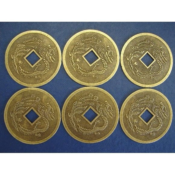 Chinese Dragon Phoenix Coins