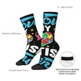 thumbnail image 4 of KLL I Love My Autism Print Cool Socks Men's Women's Crew Socks Funny Crazy Novelty Stockings, 4 of 6