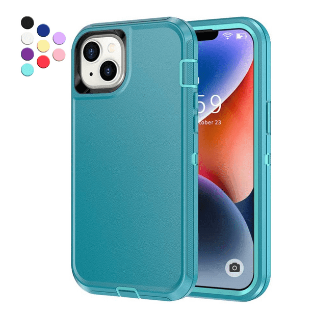 iPhone 13 Mini Heavy Duty Case {Shock Proof Case with 3 Layer Rubber