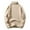Beige, variant on fartey Mens Sweater Knit Turtle Neck Classic Casual Top Long Sleeve Loose Warm Pullover Sweater