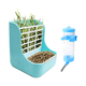 thumbnail image 1 of Kit Comedero  Bebedero Para Conejo Cuyos Chinchillas Malubero Azul Blanco, 1 of 4