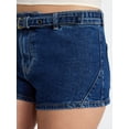 thumbnail image 4 of No Boundaries Western Belted Shortie Shorts, 2.5" Inseam, Women's 00-18, 4 of 5