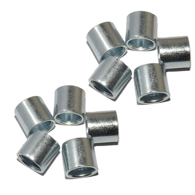 Entretoise de Remplacement en Acier au Carbone pour Roue de Scooter Sport Planche à Roulettes Roulement à Billes Entretoise 10 Pcs