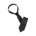 thumbnail image 1 of CORBATA CLÁSICA DE PUNTOS PARA HOMBRES, CORBATA AUTOATADA INSPIRADA EN CHIC, ANCHO CLÁSICO, NEGRO, TAMAÑO ÚNICO, PARA BODAS FORMAL, 1 of 5