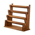 thumbnail image 1 of Organizador de pulseras y coleteros de madera, estable e independiente. 4 niveles, 1 of 9