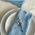 thumbnail image 2 of 8 Pack de servilletas de tela individual para mesa, de lino 100% algodón, 2 of 5