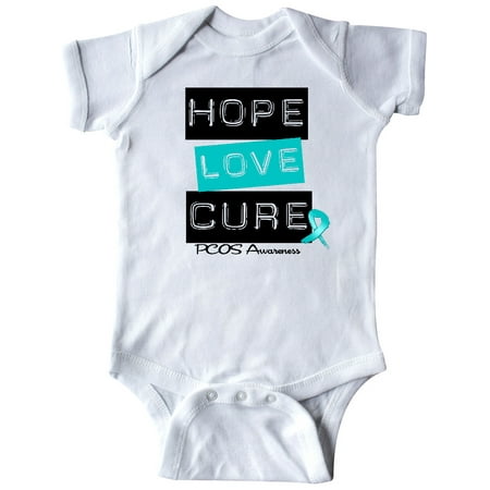 

Inktastic PCOS Hope Love Cure Gift Baby Boy or Baby Girl Bodysuit