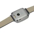 thumbnail image 5 of Beantech Silver Engage Plus Smartwatch for iOS and Android with 8GB of Music Storage and Leather Strap, Light Silver, 5 of 9