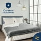 thumbnail image 3 of Cobija Cobertor Aborregado Matrimonial Laila Comfort 100% Microfibra de Poliéster Gris Claro, 3 of 9