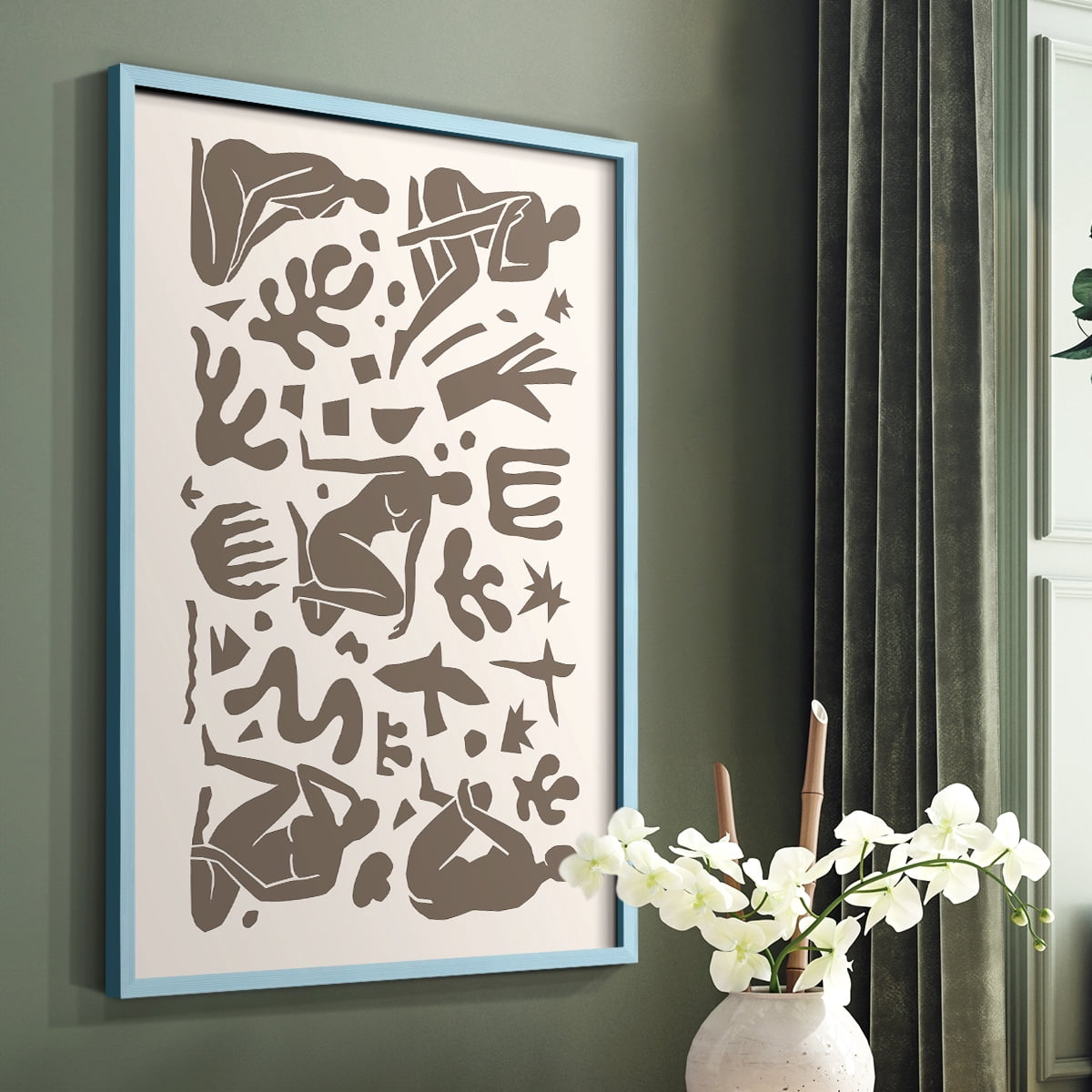 Matisse CCXXXIV in Solid Wood 11 x 14 Framed Print