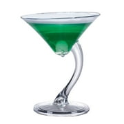 ZUARFY Acrylic Material Transparent Cocktail Cups Wine Cups Martini Glasses Desserts Cups 5 Different Styles to Choose for Bars